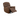 My Furniture brown leather recliner chair with padded armrests and cushioned backrest, shown in a reclined position.