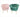 Terry Pink & Green Single Seat Chair with Terry Sofa Set at My Furniture Store in Mississauga