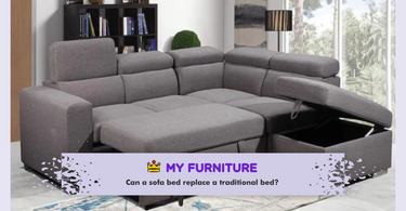 Can a sofa bed replace a traditional bed?