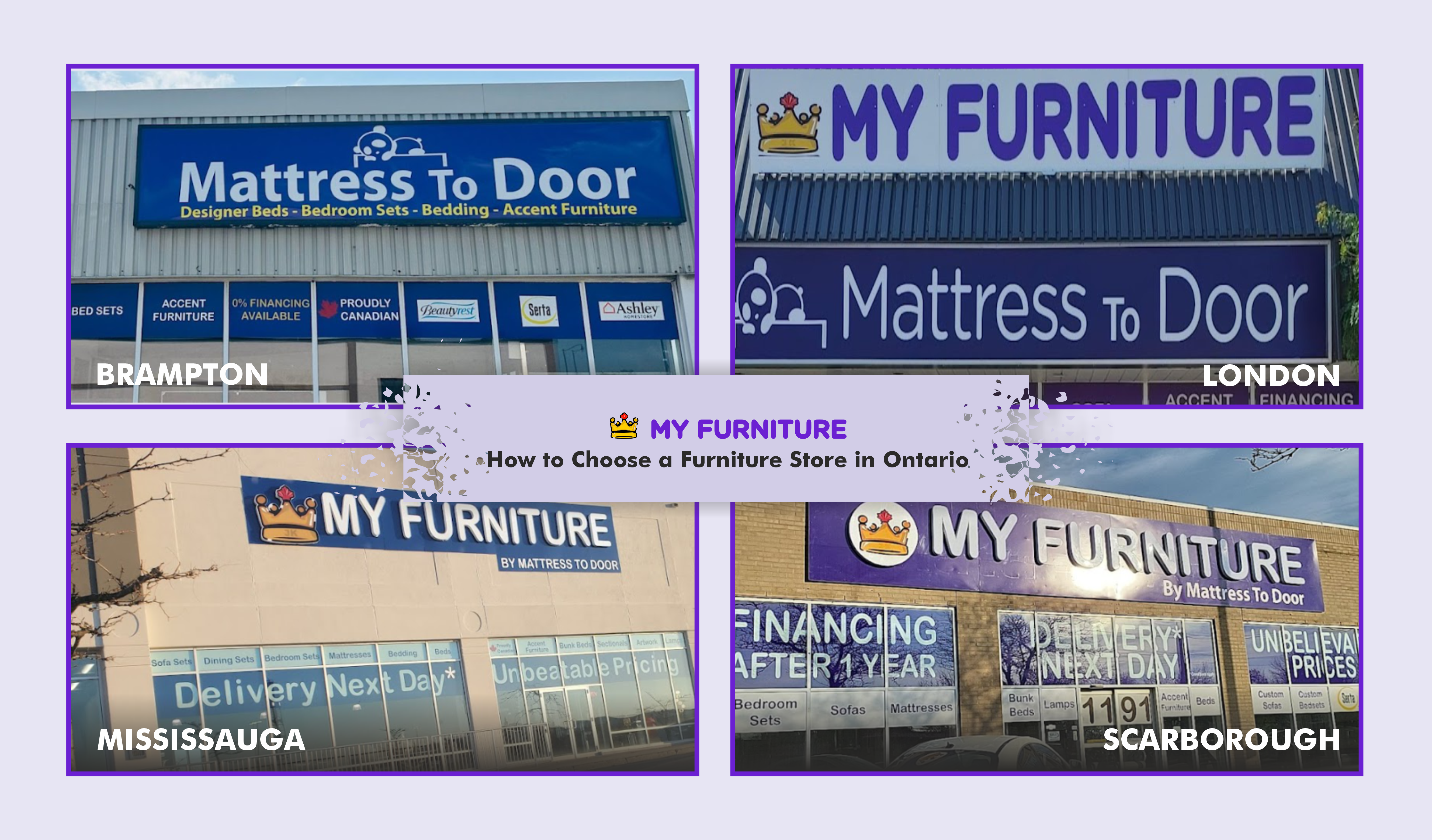 How to Choose a Furniture Store in Ontario