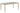 DINING TABLE - WHITE/GOLD