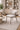 DINING CHAIR, SET OF 2 - TOBACCO/BEIGE