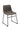 DINING CHAIR, SET OF 2, VINTAGE BROWN