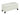 Storage Ottoman - White