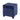 Storage Ottoman - Navy