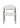 DINING CHAIR, SET OF 2, CREAM/BLACK