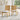 7-Piece Dining Set - Oak/Black
