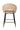 Counter Stool, Set Of 2, Beige