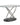 Sofa Table - Black/Silver