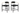 Counter Stool, Set Of 2 - Black