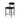 Counter Stool, Set Of 2 - Black