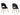 Dining Chair, Set Of 2 - Black