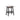 Counter Stool, Set Of 2 - Oak/Dark Grey - (Open Box)
