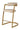 Counter Stool, Set Of 2 - Gold