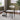 DINING CHAIR, SET OF 2 - BEIGE/BLACK