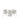 5-Piece Dining Set - White Vigo