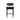 Counter Stool, Set Of 2 - Black