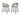 Counter Stool, Set Of 2 - Grey