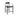 Counter Stool, Set Of 2, Grey