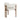 Dining Chair, Set of 2 - Cream/Walnut