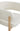 Dining Chair, Set of 2 - Cream/Oak