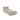 Armless Chair & Ottoman - Beige