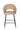 Counter Stool, Set Of 2, Beige