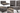 King Platform Bed - Grey