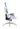 Gaming Chair - White/Blue