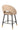 Counter Stool, Set Of 2, Beige