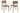 Dining Chair, Set of 2 - Oak
