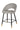 Counter Stool, Set Of 2 - Grey