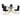 5-Piece Dining Set, Black/Gold