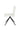 DINING CHAIR, SET OF 2, WHITE