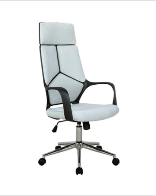 Ergonomic high-back mesh office chair with armrests and wheels, available at My Furniture Stores in Mississauga, London, Scarborough, Brampton – Office Furniture Collection.