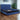 9008 –  Blue Upholstered Platform Bed with Storage