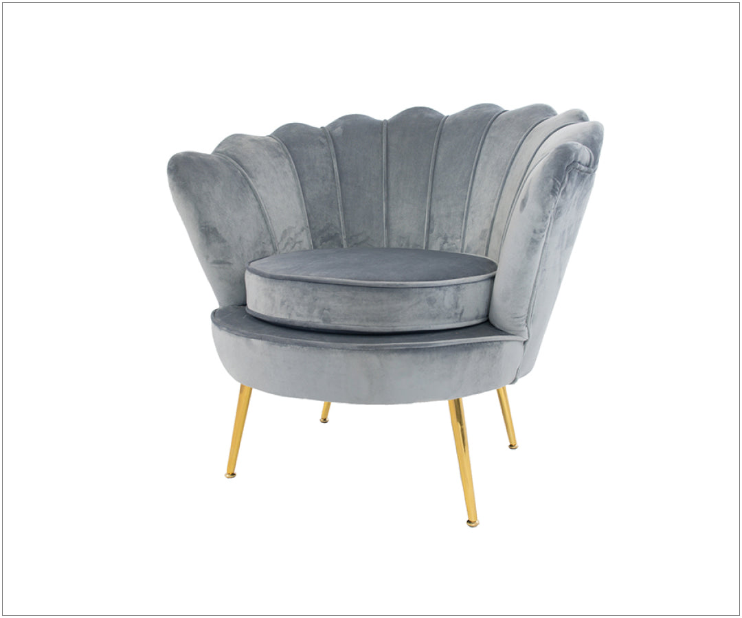 Terry Single Gray Seat Chair in Ontario at My Furniture Store 