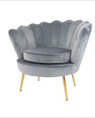 Terry Single Gray Seat Chair in Ontario at My Furniture Store 