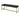 6-Piece Dining Set, Black/Gold