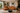 LHF Sectional Sleeper - Burnt Orange