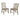 Dining Chair, Set of 2, Champagne