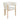 Dining Chair, Set of 2 - Cream/Oak