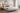 King Platform Bed - Beige