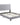 Full Platform Bed, Silver