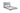 Full Platform Bed, Silver