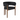 Dining Chair, Set Of 2 - Black/Walnut