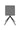 Dining Chair, Set of 2 - Dark Grey
