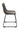 DINING CHAIR, SET OF 2, VINTAGE BROWN