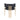 Dining Chair, Set Of 2 - Black/Oak