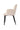 DINING CHAIR, SET OF 2 - BEIGE